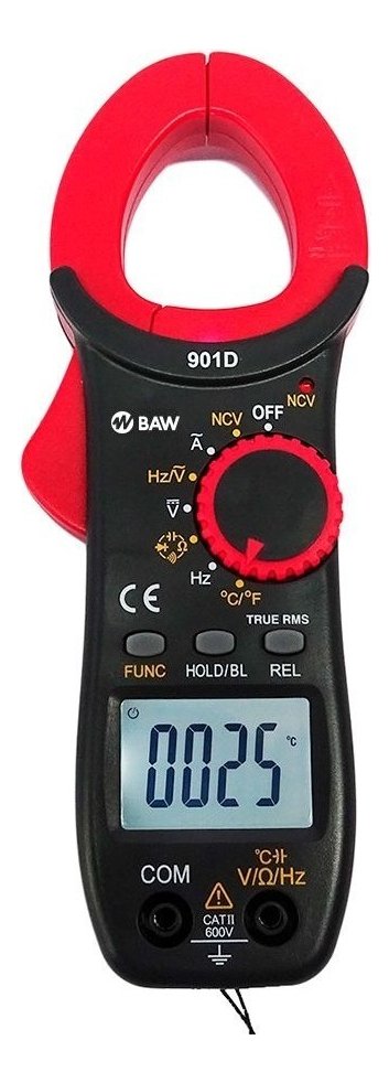 D_908846-MLU74221421911_012024-F.jpg Pinza Volt Amperometrica Baw Capacimetro True Rms Rm901d - Image 1