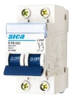 Interruptor Termomagnetico Bipolar 10 Amp Sica Limit 782210
