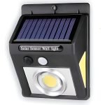 Reflector Solar Led 15w Con Sensor De Mov Panel Solar