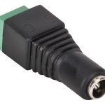 10 Fichas Plug Hembra Bornera 5,5x2,1mm Cctv