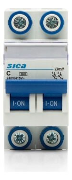 Interruptor Termomagnetico Bipolar 10 Amp Sica Limit 782210 - Image 2