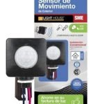 Sensor De Movimiento Exterior Mini Hasta 500w 120o Apto Led