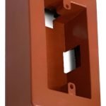 Caja Mini Exterior Para Cablecanal 10x5cm Color Madera Kalop