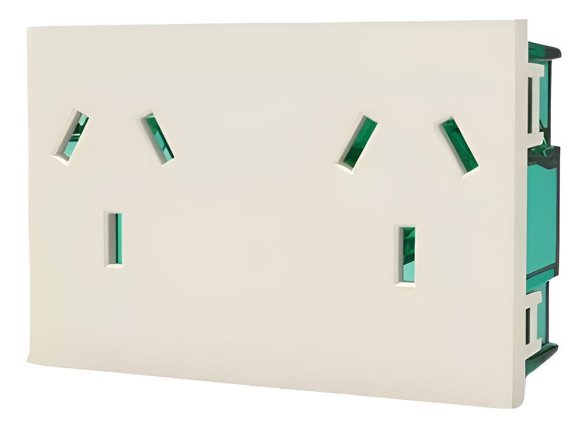 D_960861-MLA91979896776_092025-F.jpg Modulo Toma Doble Siglo Xxi- Xxii Cambre Ca6997 - Image 1