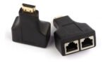 Extender De Señal Hdmi Hasta 30mts Por Cable Utp Cat 5e/6 - Image 2