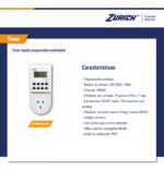 Timer Digital Programable Enchufable Zurich Xtim03205 - Image 3