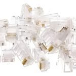 Fichas Rj45 Red Cable Utp Ethernet Bolsa X 100 Unidades