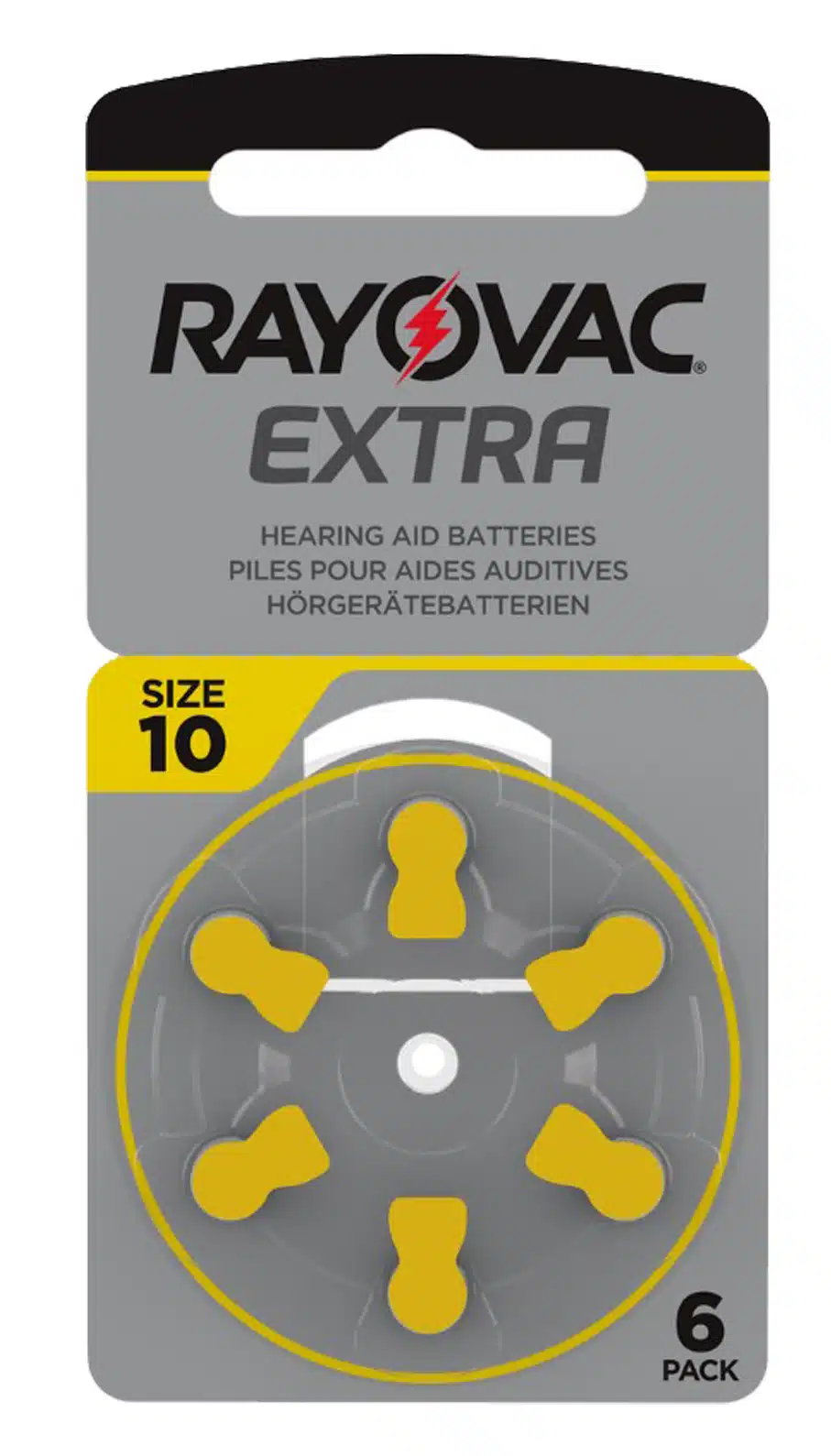 rayovac10 Pila Audífono 10 1.45V Zinc-Air Rayovac - Image 1