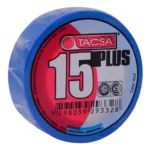 CINTA AISLADORA AZUL 19mm x 0,15mm x 10mts TACSA