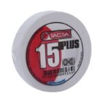 CINTA AISLADORA BLANCA 19mm x 0,15mm x 20mts TACSA