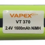 Batería Recargable VT370 2.4V 1600mAh Ni-MH Vapex