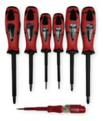 Set De 6 Destornilladores + 1 Buscapolo Con Estuche - Image 4