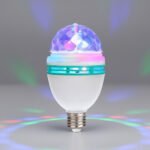 Luz De Colores Giratoria Rgb Efecto De Luces Esfera Rgb