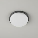 Tortuga Aplique Led Redonda Negra Sica 20w Luz Dia Luz Fría - Image 3