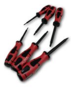 Set De 6 Destornilladores + 1 Buscapolo Con Estuche - Image 3