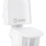 Sensor De Movimiento Baw Infrarrojo Orientable Ip44 1200w Blanco