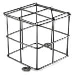 Reja Para Camara De Seguridad Tipo Domo 10 X 10 X 10 Cm Negro