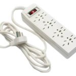 Prolongador Zapatilla Universal 4 Tomas Cable 3 Mts Cambre Blanco