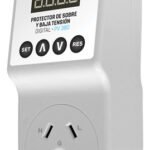 Protector De Baja Y Alta Tensión Plug In Digital Pronext Blanco