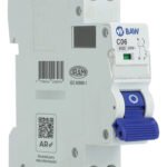 Interruptor Automático Bipolar 1 Módulo 20a Baw Curva C 230v Compacto
