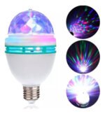 Luz De Colores Giratoria Rgb Efecto De Luces Esfera Rgb - Image 2