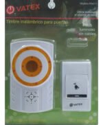 Timbre Inalámbrico Para Puertas Vatex Ra011 Flash Luminoso Blanco - Image 2