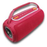 Parlante Bluetooth 20w Tws Ibek Bt-11p Rojo Rgb Rojo
