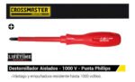 Destornillador Aislado 1000v 6x100mm Phillips Crossmaster - Image 2