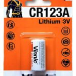 Pila Litio Cr123a Lithium 3v Vinnic