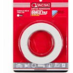 Cinta Doble Faz 12mm X 5mts Tacsa Blanco Doble Faz