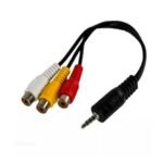 CABLE AV PLUG 3.5 A 3 RCA HEMBRA VAPEX
