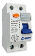Interruptor Diferencial Bipolar 2x63a 300ma Baw