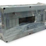 Tablero Pilar Ip55 12 Bocas Gris Conextube