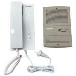 Kit Portero Electrico Commax Dp 2s Frente A Eleccion Color Frente Marrón