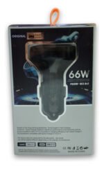 Cargador 66w 2 Usb + 1 Usb C Para Conector De Auto 12v Negro - Image 3