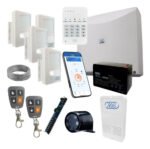 Kit Alarma X-28 Full Anti Mascotas 8 Zonas Con Comunicador Blanco