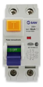 Interruptor Diferencial Bipolar 2x63a 300ma Baw - Image 2