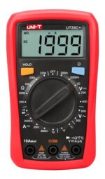 Multímetro Digital Uni-t Ut33c+ 600v Ac/dc Medición De Temperatura Cat Ii 600v - Image 2