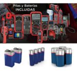 Multímetro Digital Uni-t Ut33c+ 600v Ac/dc Medición De Temperatura Cat Ii 600v - Image 10