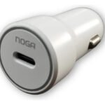 Cargador 3a Usb C Para Conector De Auto 12v/24v Blanco