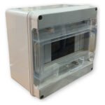 Tablero Pilar Ip55 8 Bocas Gris Conextube