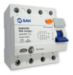 Interruptor Diferencial Tetrapolar 4x63a 30ma Baw