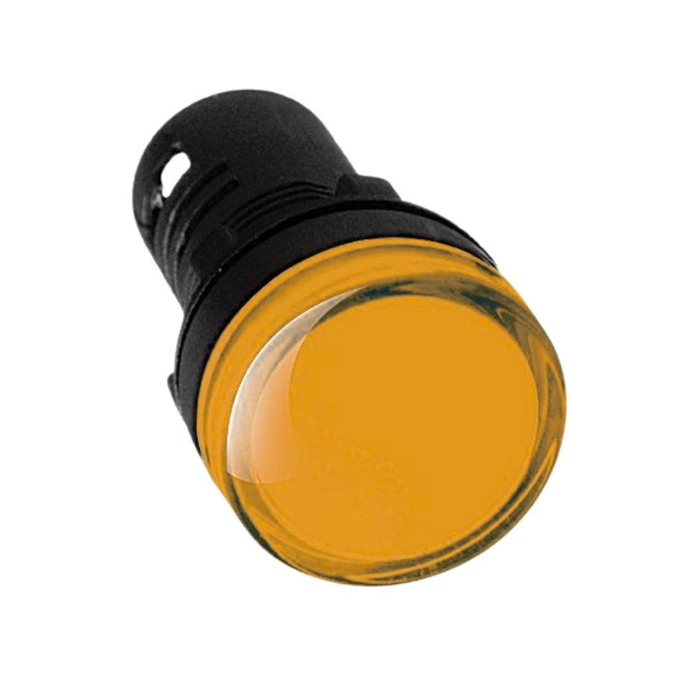 Piloto Luminoso 220V Ámbar Piloto Luminoso Ø22 220V Lente Ámbar - Image 1