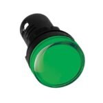 Piloto Luminoso Ø22 220V Lente Verde