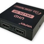 Splitter Hdmi Activo 1x2 4k 30hz Vapex Negro