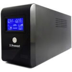 Ups Estabilizador 650va Con Led Metalico Pronext Negro
