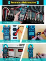 Pinza Amperometrica Proskit Mt-3202 Ac Capacimetro True Rms - Image 4