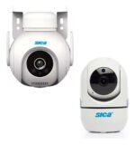 Camara Domo De Interior Sica + Domo De Exterior Sica Blanco