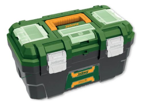 D_674189-MLA108368688125_032026-O Caja De Herramientas + Candado Jadever Jdtb3316 Con Bandeja Verde Musgo - Image 1