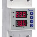 Protector De Tension Monofasico 63 A Din Volt Amper Baw